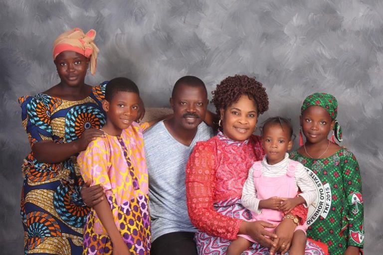 Moji Afolayan and family FabWoman News, Celebrity, Beauty, Style