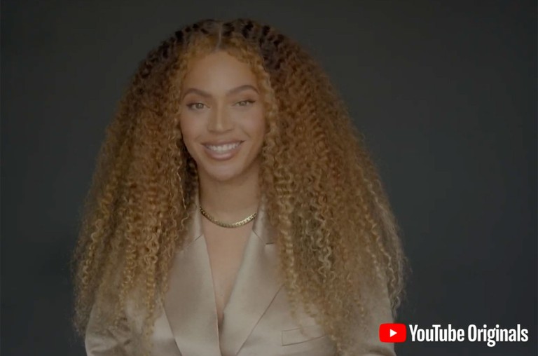 Beyonce speaks during YouTube's "Dear Class of 2020"
