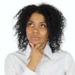 black woman thinking financial emergency tips