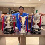 asisat oshoala treble barcelona