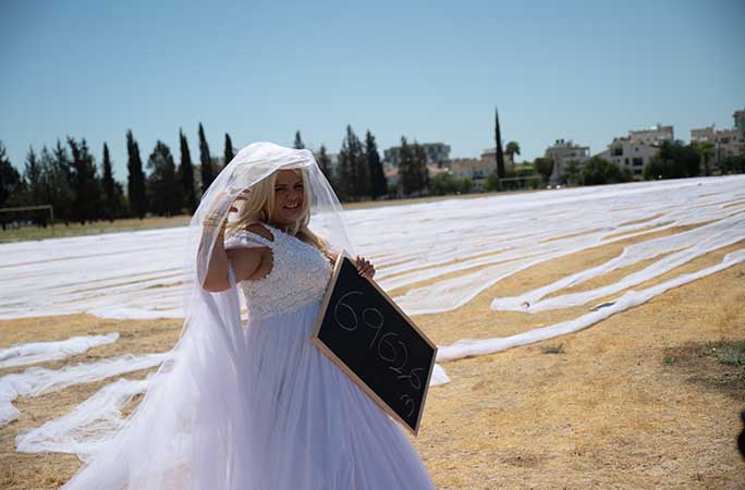 Guinness World Record For Longest Wedding Veil FabWoman