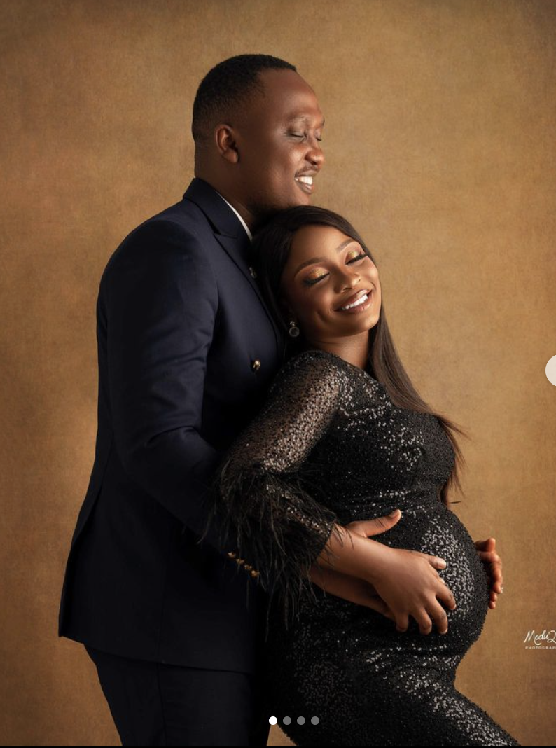 Esther Benyeogo and husband