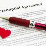 prenuptial agreement document