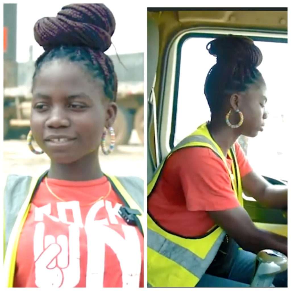 Ademola Omolade Female Truck Driver
