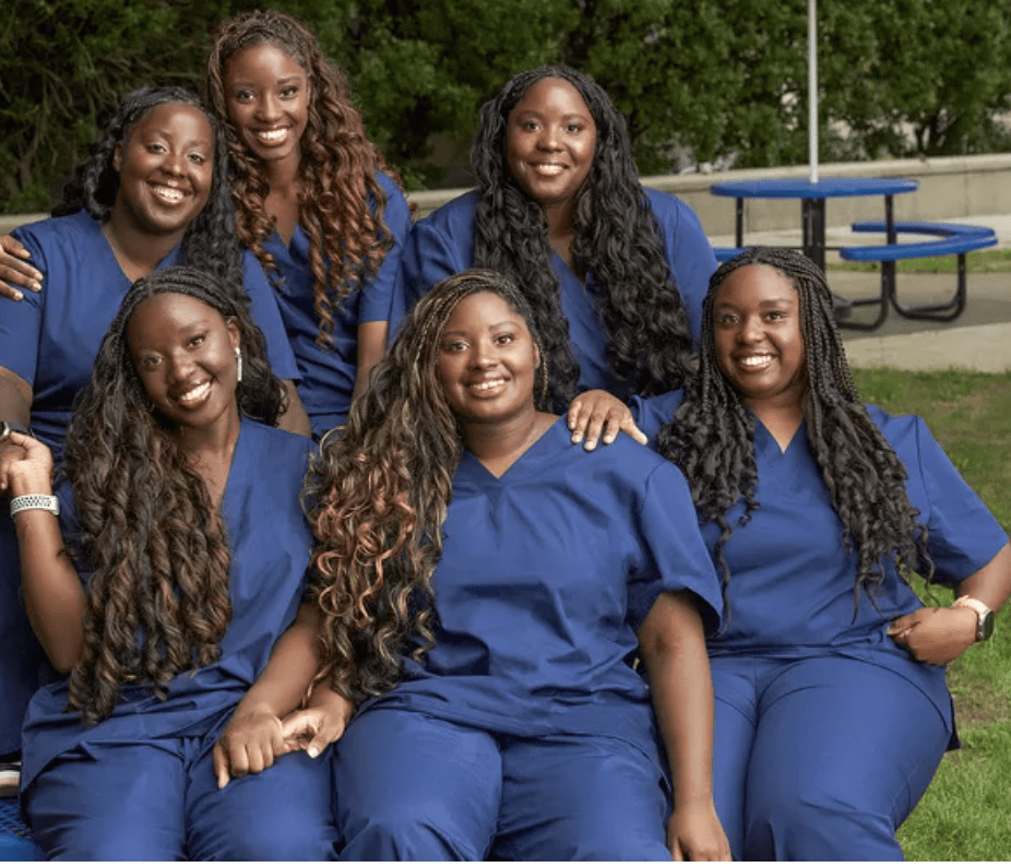 Homeless sisters who became nurses