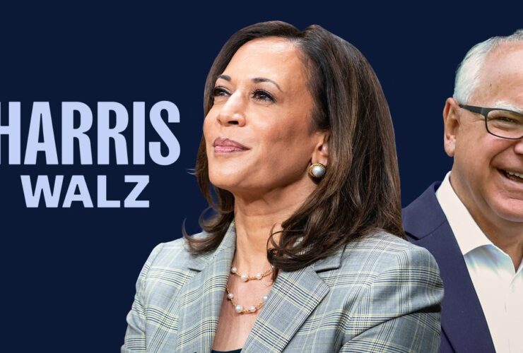 kamala harris tim walz