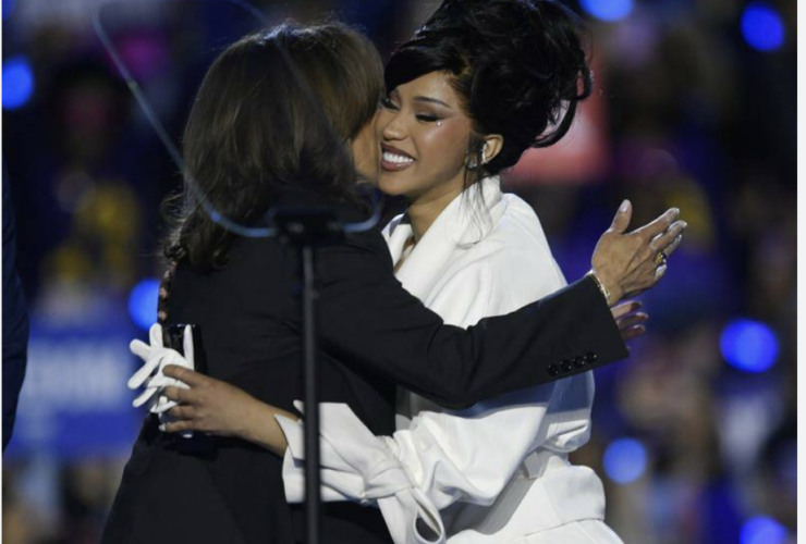 Cardi B Kamala Harris