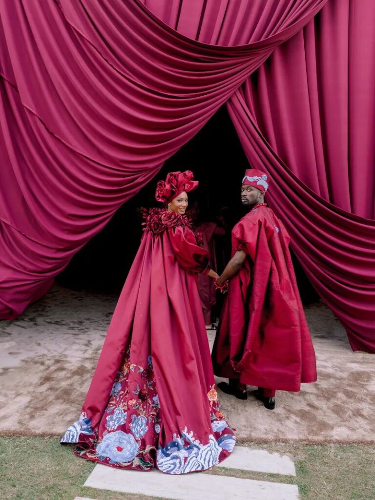 Temi and Mr Eazi Wedding