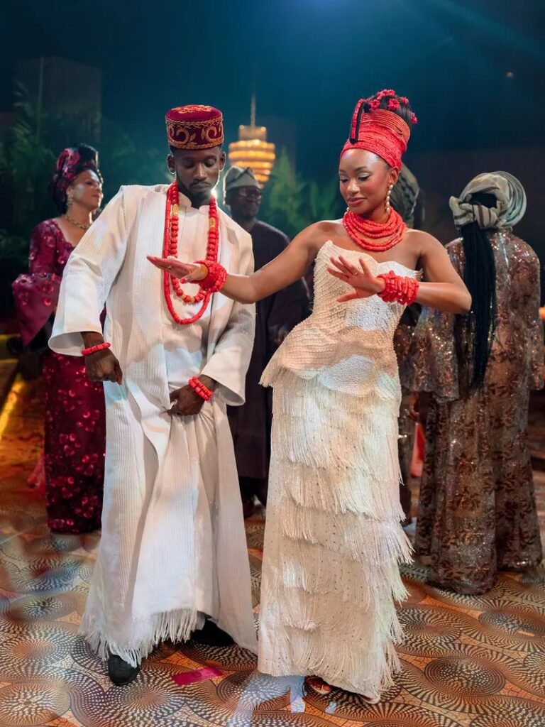 Temi and Mr Eazi Wedding
