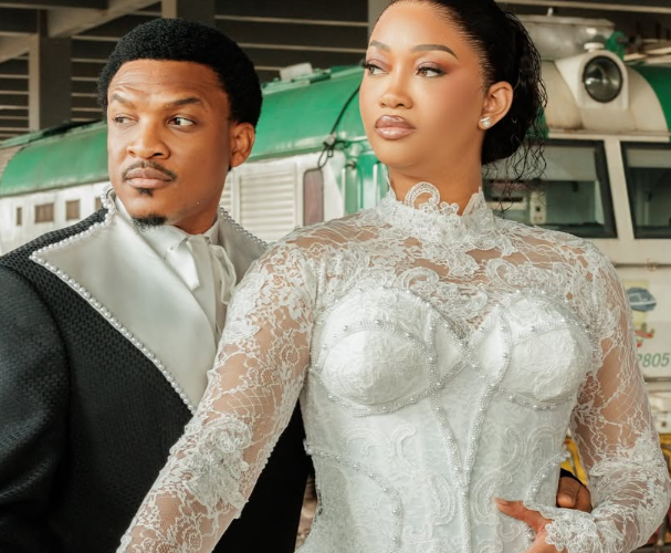 Nigeria’s first train wedding