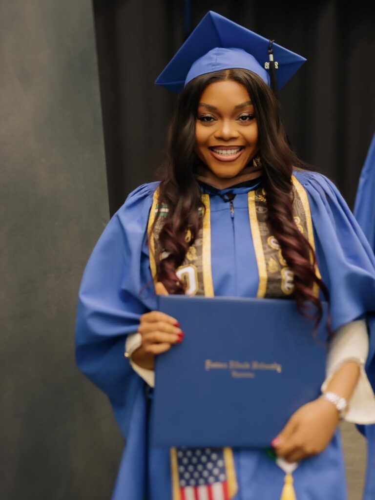 Lilo Aderogba Master's Degree