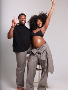 Sharon Ooja First Child