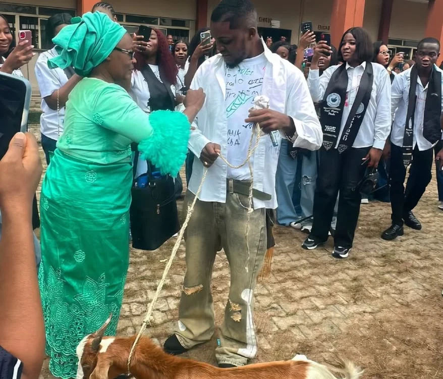 Mother Gifted Son A Goat