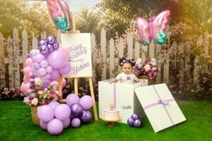 Toke Makinwa Daughter's First Birthday