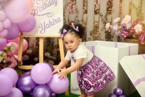 Toke Makinwa Daughter's First Birthday