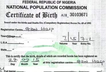 Birth And Death Registration